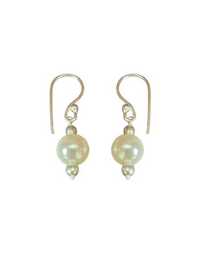 Mukta Pearl Hoop Earrings